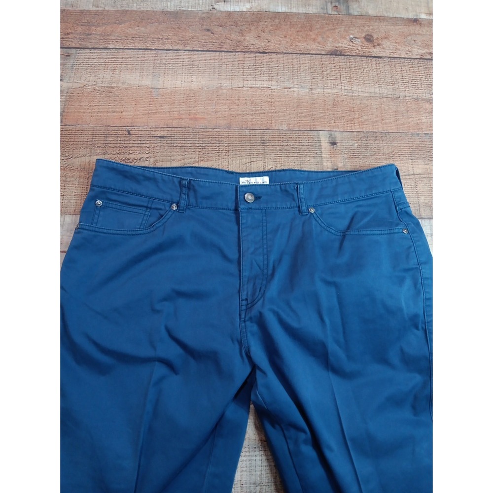 Peter Millar eb66 Size‎ 38 Navy  Chino Comfort  Pants 2028